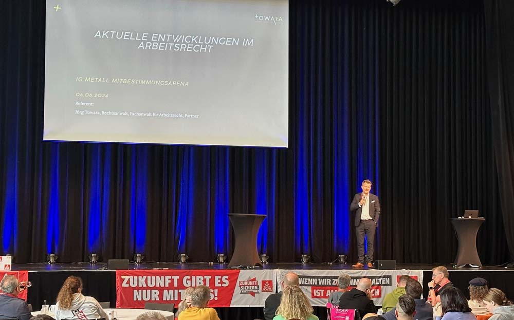 Mitbestimmungsarena der IG Metall