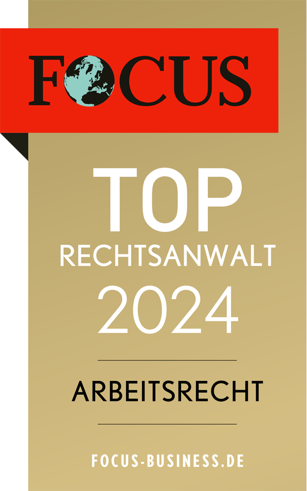 FOCUS Top Rechtsanwalt 2024 - Arbeitsrecht